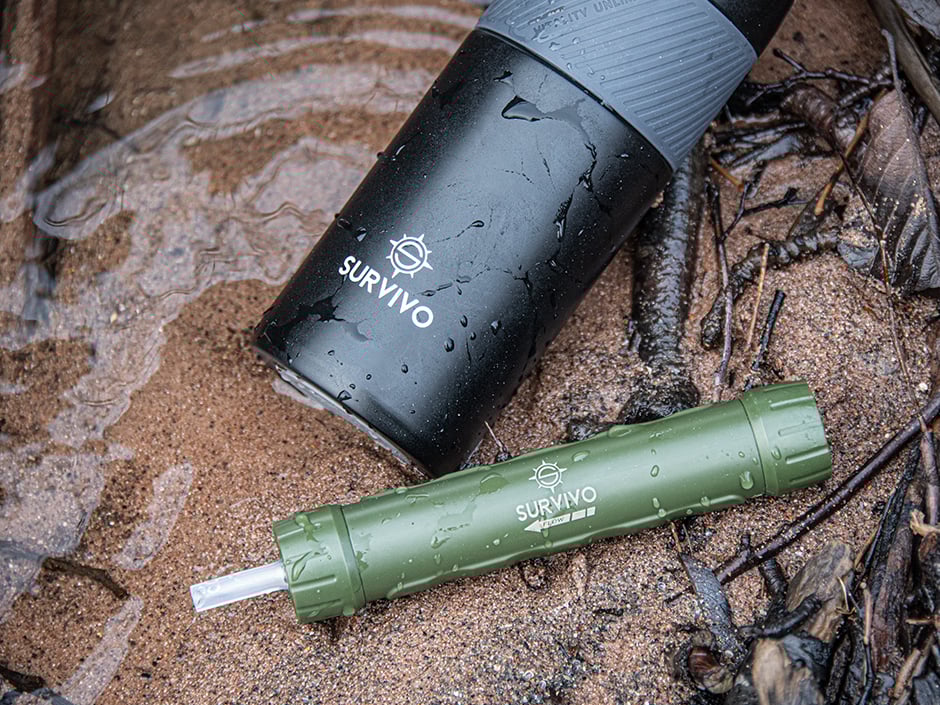 SURVIVO-Trinkflasche-mit-Wasserfilter